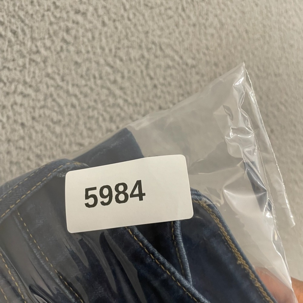 Levi's 711 Skinny Jeans Women 29 Blue Dark Wash Mid Rise Stretch Denim - Picture 11 of 11